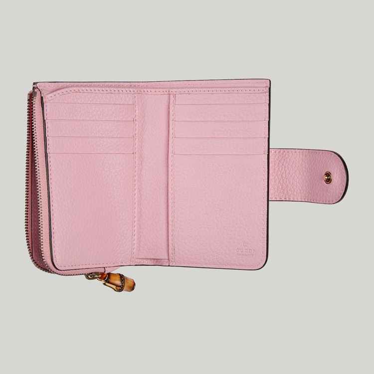 739498.AABXM.5823.002.080.0000.Light Medium Double G wallet with bamboo